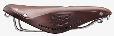 אוכף לאופניים מעור Brooks B17 Carved, חום